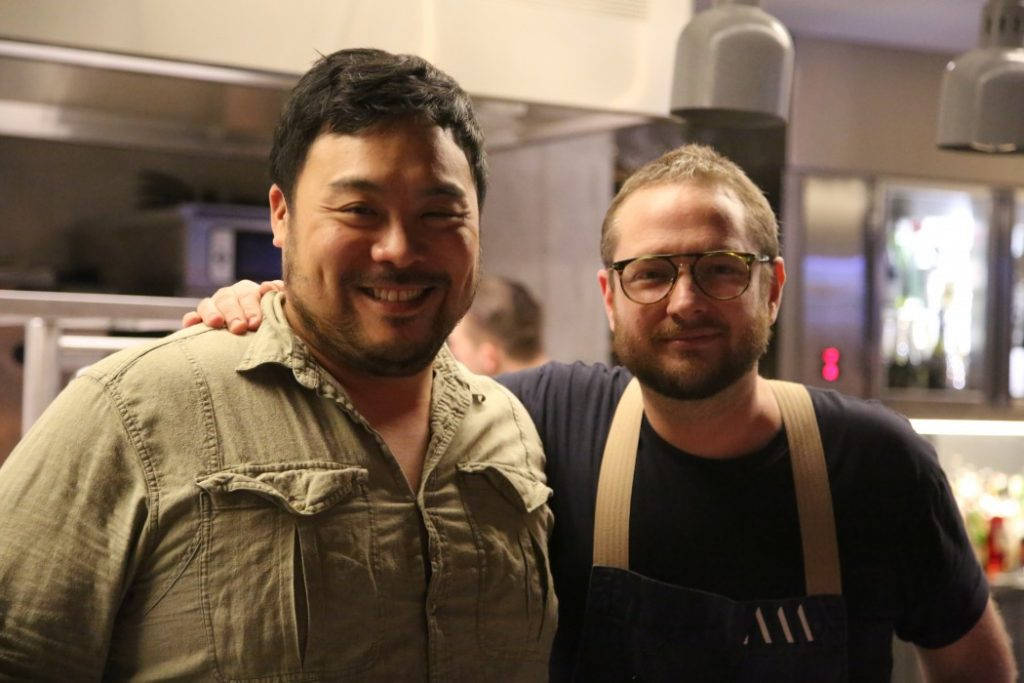 Clayton Wells driver restauranten Automata i Sydney, og da vi var innom og testet smaksmenyen hans hadde han også besøk av sin gamle sjef og læremester David Chang. Foto: Erik Valebrokk