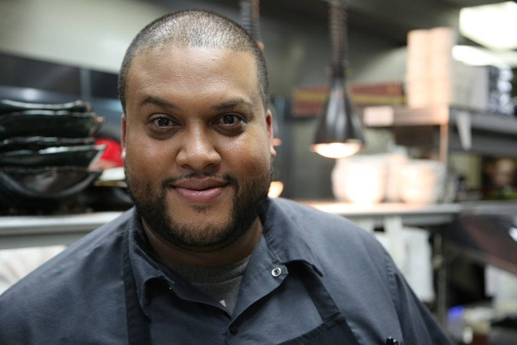 Timon Balloo serverte oss nydelig mat på Sugarcane i Miami. Foto: Erik Valebrokk