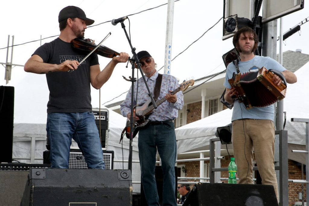Det svingte godt av zydecobandet Chansons et Soülards. Foto: Erik Valebrokk