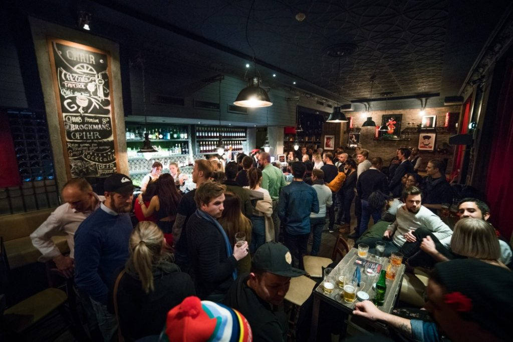 Det er topp stemning på Chair. Foto: Kyle Meyr