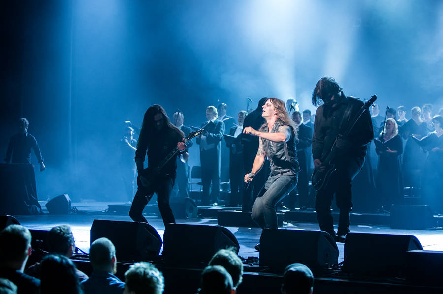 Satyricon-konserten i Operaen var en stor opplevelse for Sigurd. Foto: Per Ole Hagen
