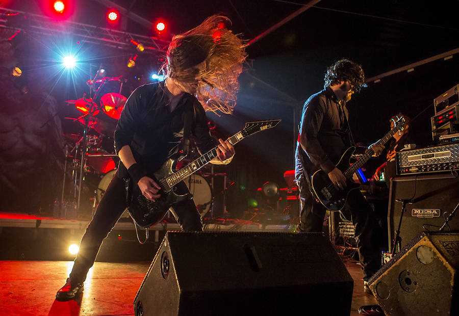 Sigurd synes noe av det fineste med å spille i band er samholdet, at Satyricon er en gjeng, men det er heller ingen tvil om at det er han som er sjefen. Foto: Per Ole Hagen