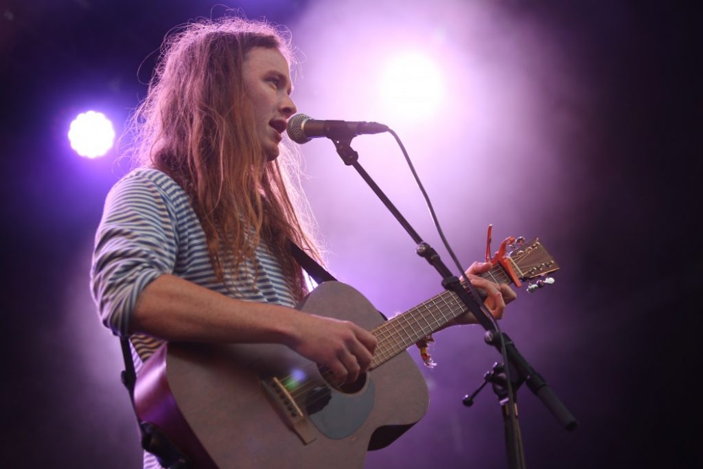 Eaves alias Joseph Lyon lager musikk av det innadvendte slaget. Foto: Erik Valebrokk