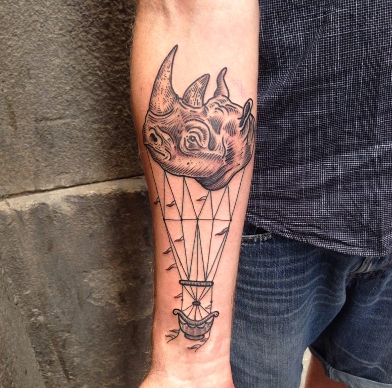 Ferdig resultat. Fornøyd nå. Foto: Paul fra LTW Tattoo