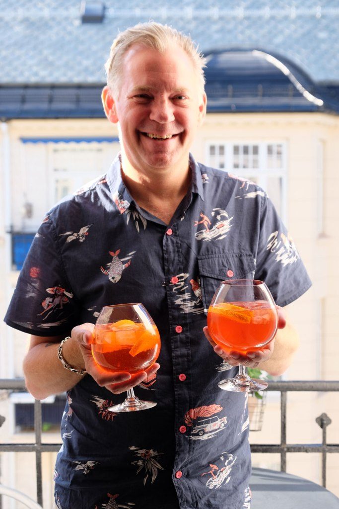 Det er det jeg sier: It's spritz o'clock! Foto: Helle Øder Valebrokk