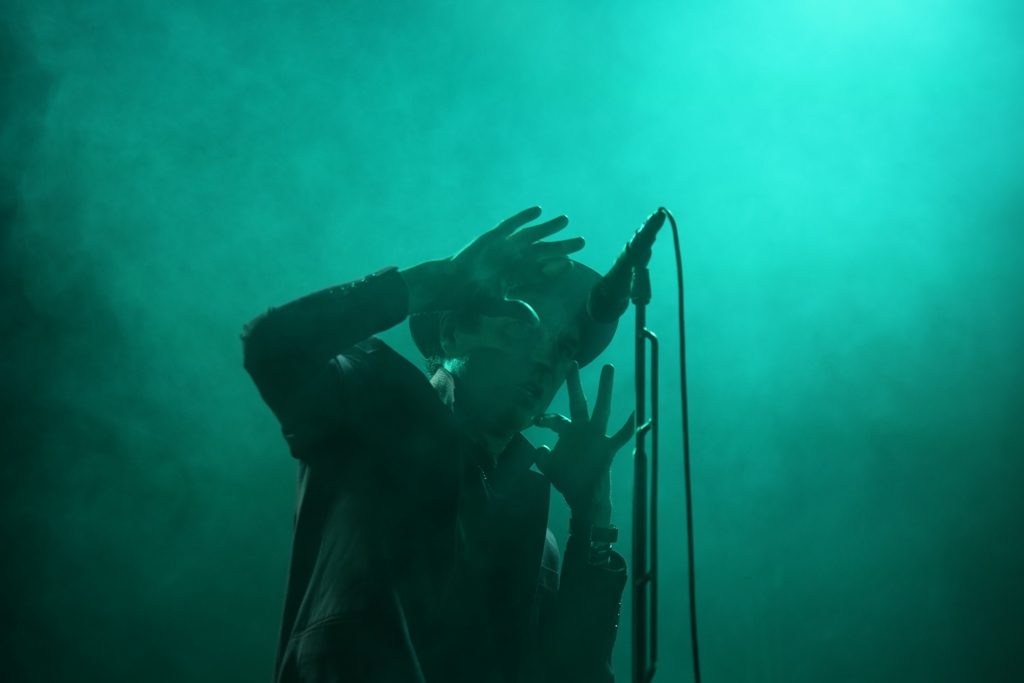 Ingen synger mørke sanger som Thåström. Foto: Erik Valebrokk