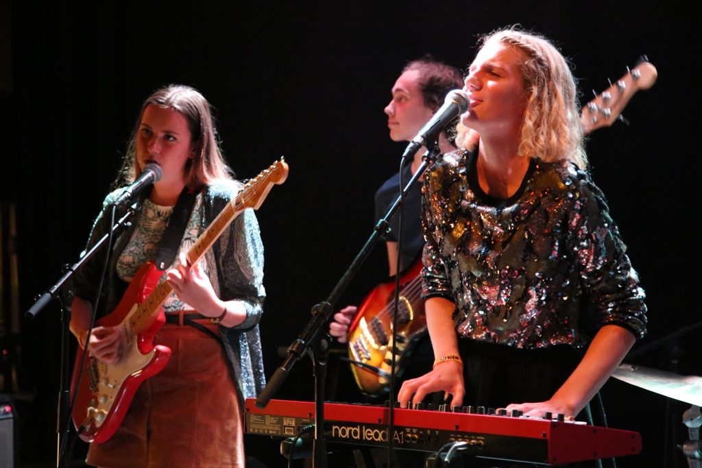 Hage er et ungt band fra Bergen som viser svært lovende takter, ikke minst takket være singlen "The Taste". Foto: Erik Valebrokk