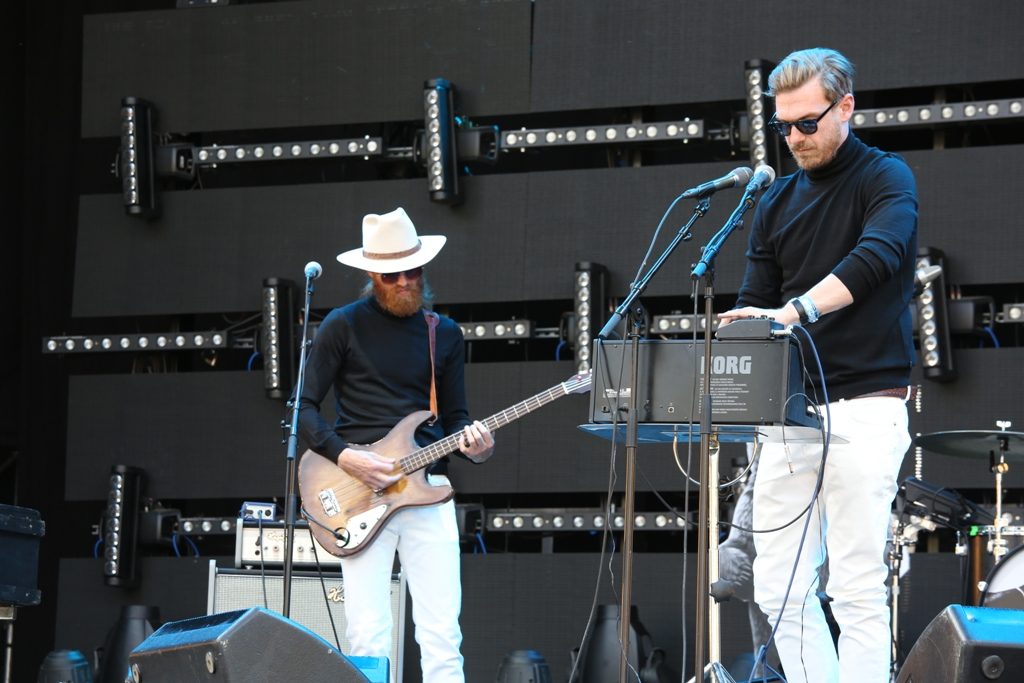 To stykk Amason-medlemmer. Dessverre fikk jeg bare med meg siste del av konserten. Foto: Erik Valebrokk