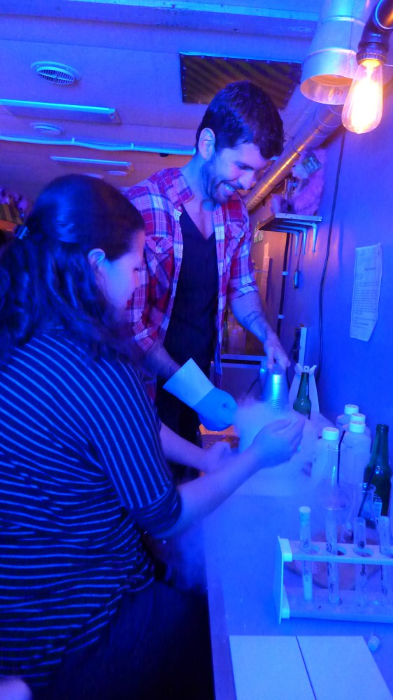 Fernando og Fabio, våre nye venner fra Brasil. Foto: Helle Øder Valebrokk