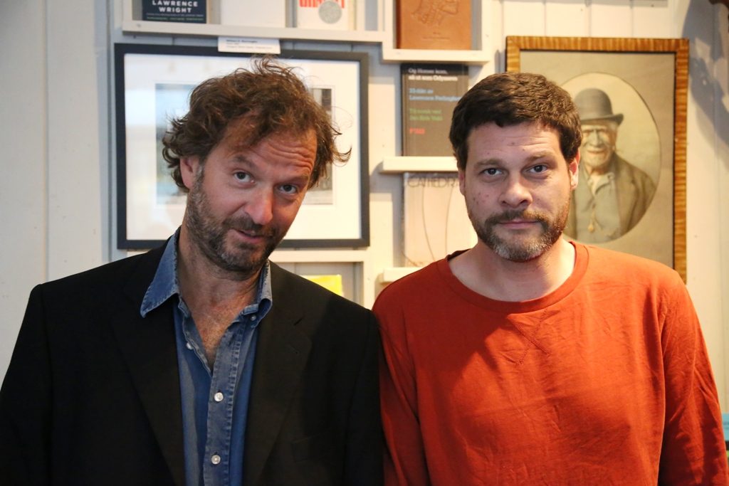 Sammen med Pil Cappelen i Cappelens Forslag (ikke skrivefeil) arbeider Lars med å gi ut en bok med mange av sine tekster, publiserte som upubliserte. Foto: Erik Valebrokk