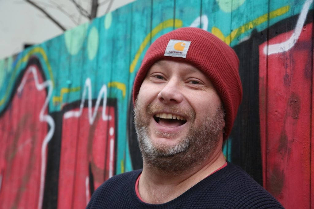 Terje har all grunn til å være i godt humør om dagen. Foto: Erik Valebrokk