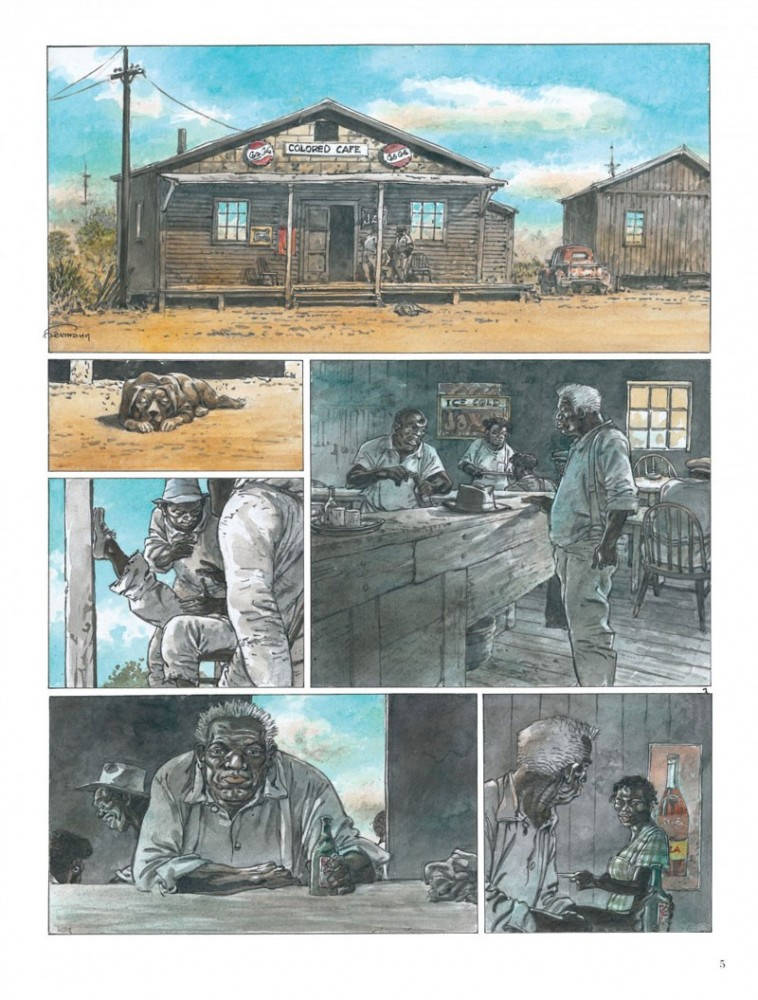 Åpningspanelet fra Old Pa Anderson er Hermann på sitt stemningsskapende beste.