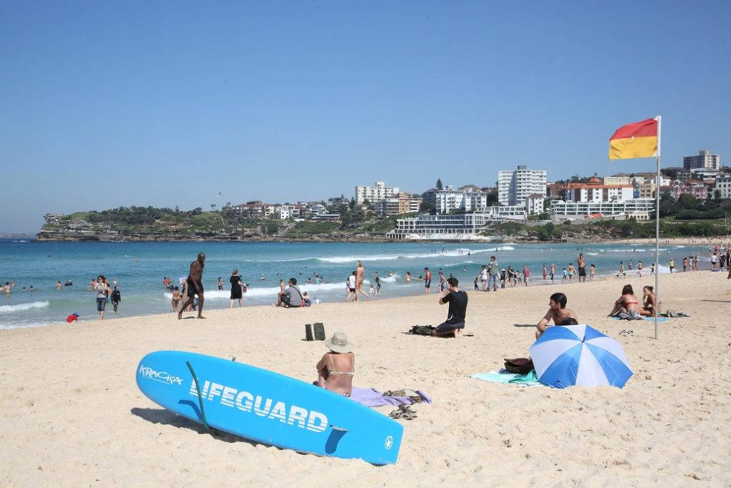 Bondi Beach i Sydney er blant verdens aller mest kjente strender. Foto: Erik Valebrokk