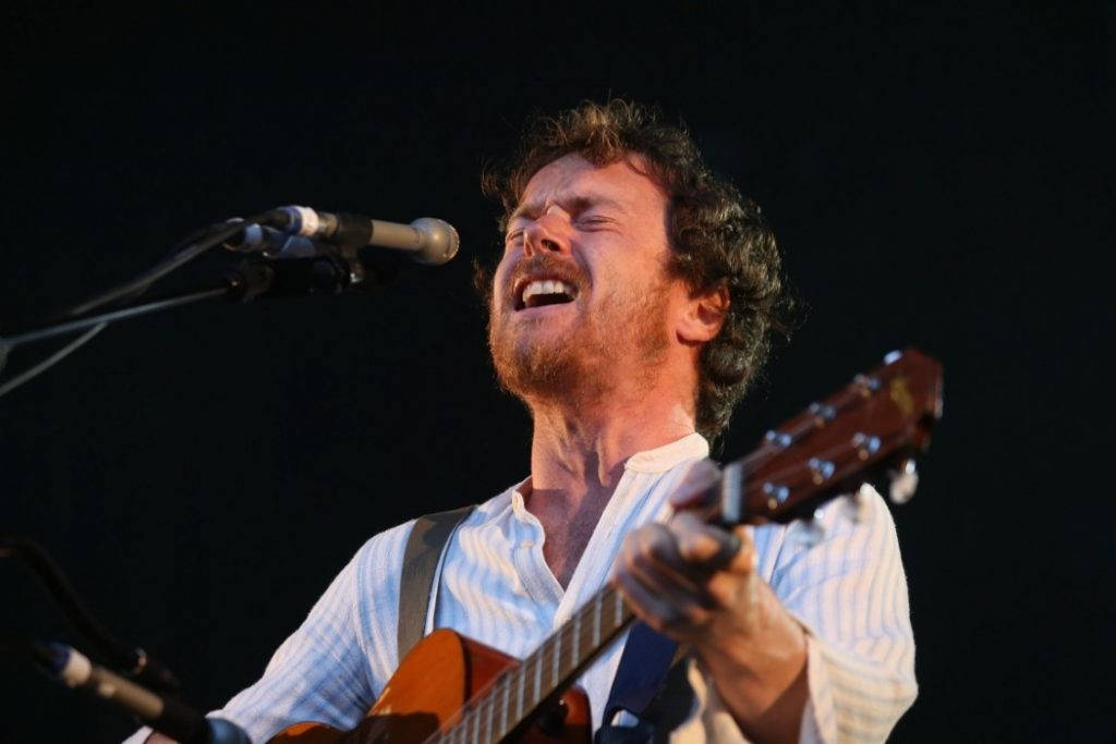 Damien Rice synger som om livet står på spill. Foto: Erik Valebrokk