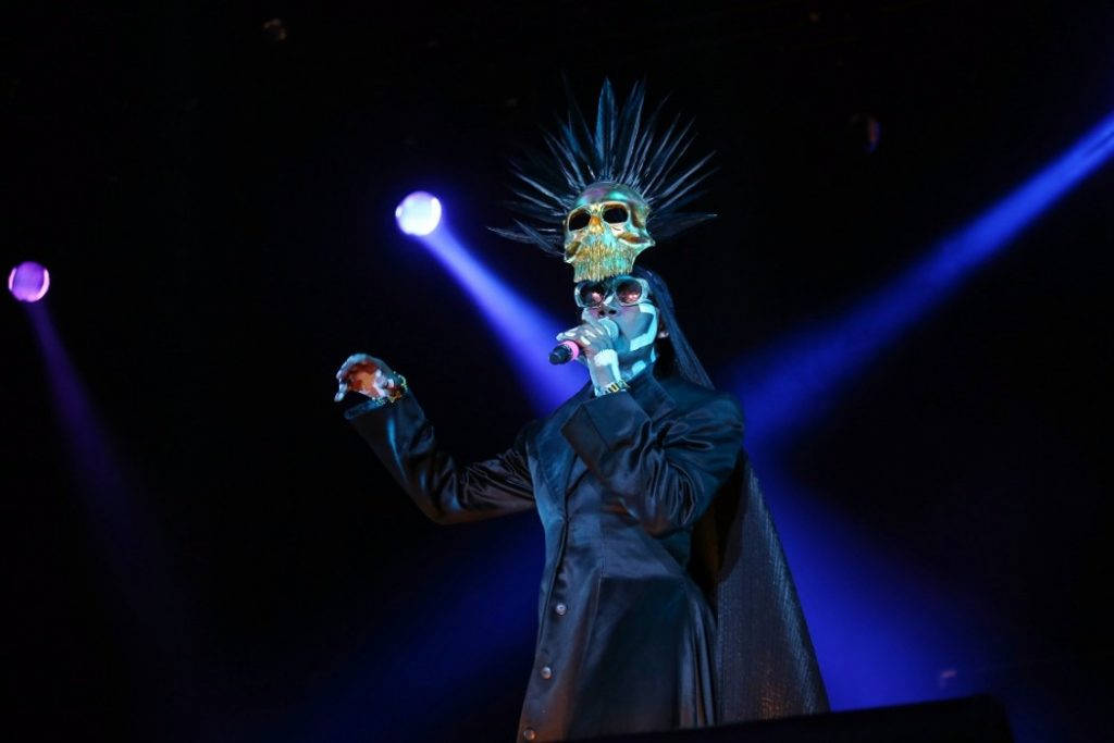 Grace Jones ble selve dronningen av Øya. Foto: Erik Valebrokk