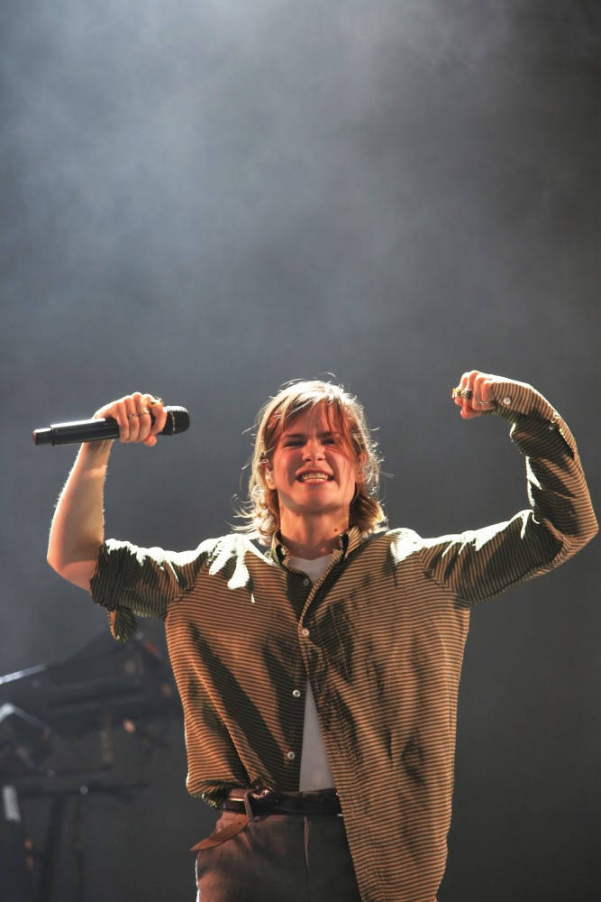 Héloïse Letisserie er den dødskule damen bak Christine And The Queens. Foto: Erik Valebrokk