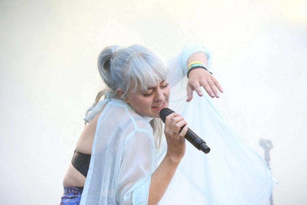 Frøder, med fornavn Katrin, leverte et utmerket sett i går. Gleder meg til debutalbumet. Foto: Erik Valebrokk