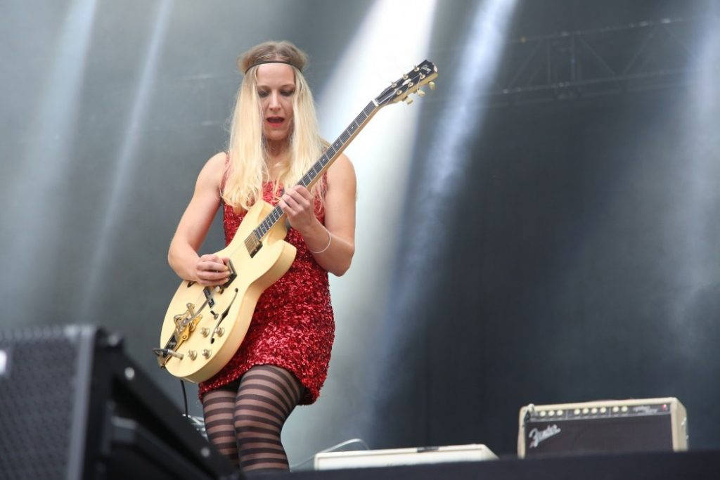 Hedvig Mollestad fikk hele Tøyenparken til å riste. Foto: Erik Valebrokk