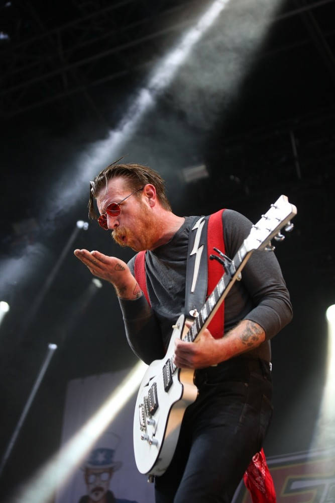 Jesse Hughes er den perfekte sceneartist. Foto: Erik Valebrokk