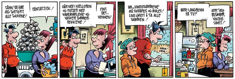 Vintersport, dere. Faksimile: Frode Øverli/Egmont Publishing