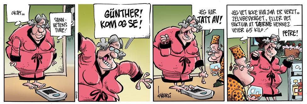 Ekte entusiasme. Faksimile: Frode Øverli/Egmont Publishing