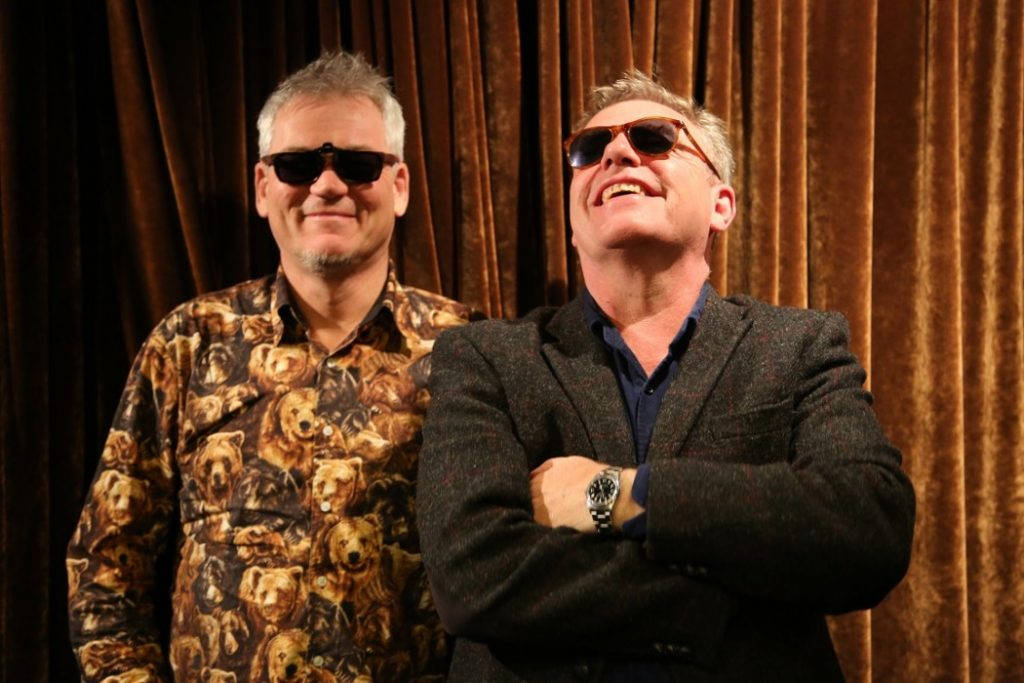 Det er nok mulig å si litt av hvert om Mike Barson og Graham "Suggs" McPherson, men noen surpomper er de ikke. Foto: Erik Valebrokk