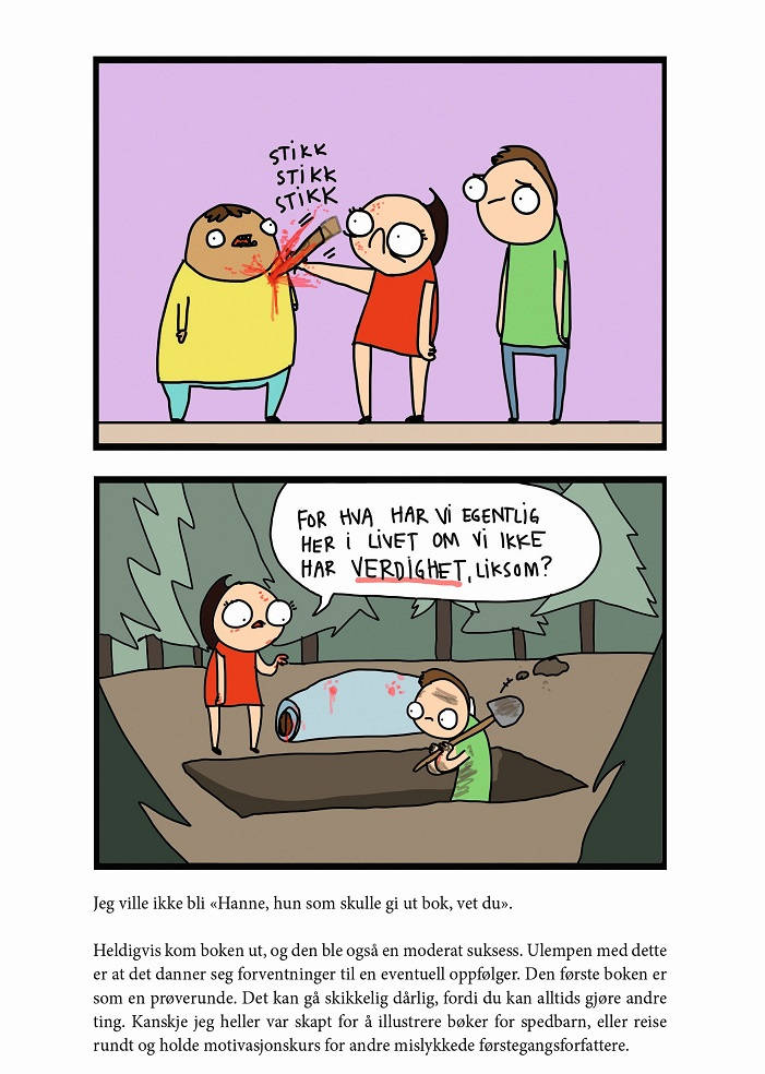 Faksimile: Hanne Sigbjørnsen/Egmont Publishing