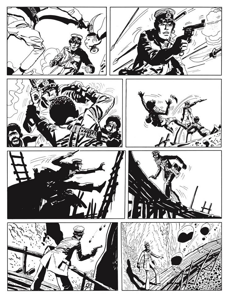 Voldsomme scener utspiller seg i Afrikas horn. © Cong, Sveits. Gjengitt med tillatelse fra Minuskel forlag