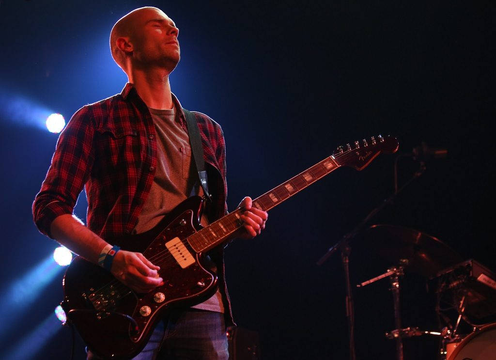 Helgi i Benny Crespo's Gang likte dårlig å snakke engelsk fra scenen, men var kul å se på. Foto: Erik Valebrokk