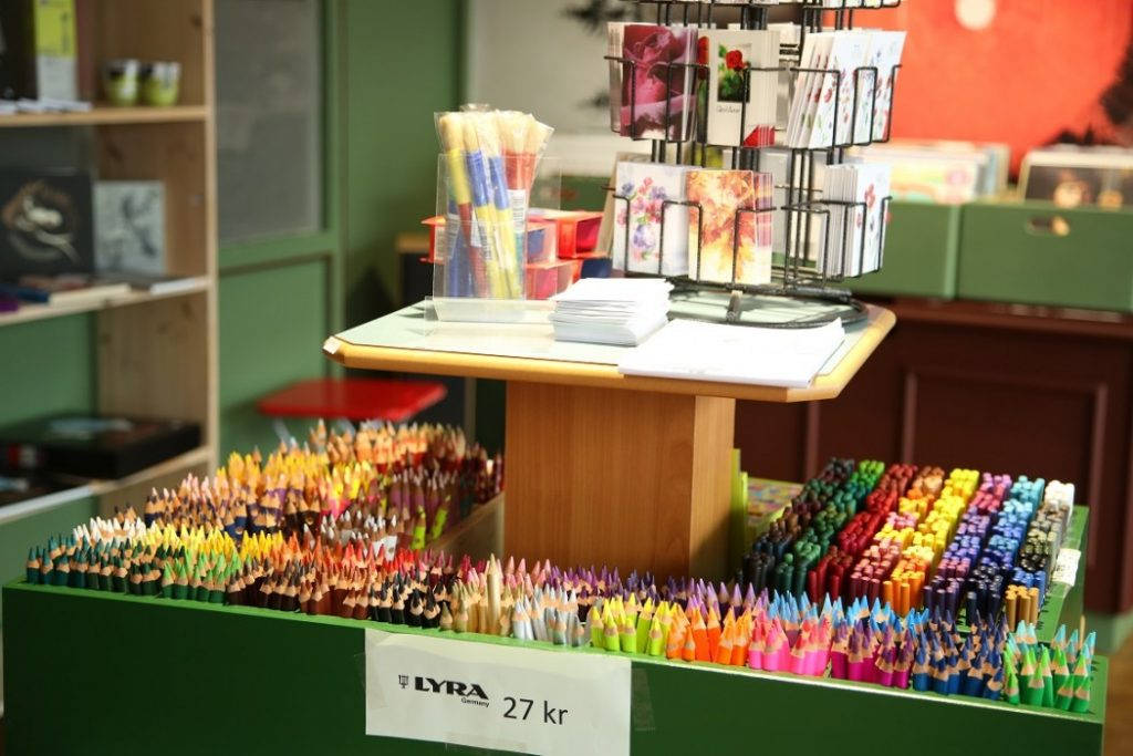 Bokhandleren på Tofte. Foto: Erik Valebrokk