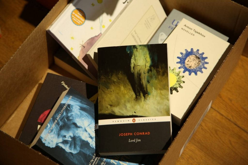 Bokhandleren på Tofte. Foto: Erik Valebrokk