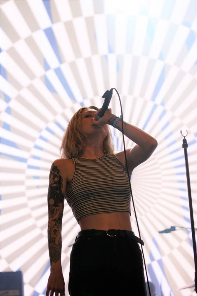 Øyafestivalen/Blood Command. Foto: Erik Valebrokk