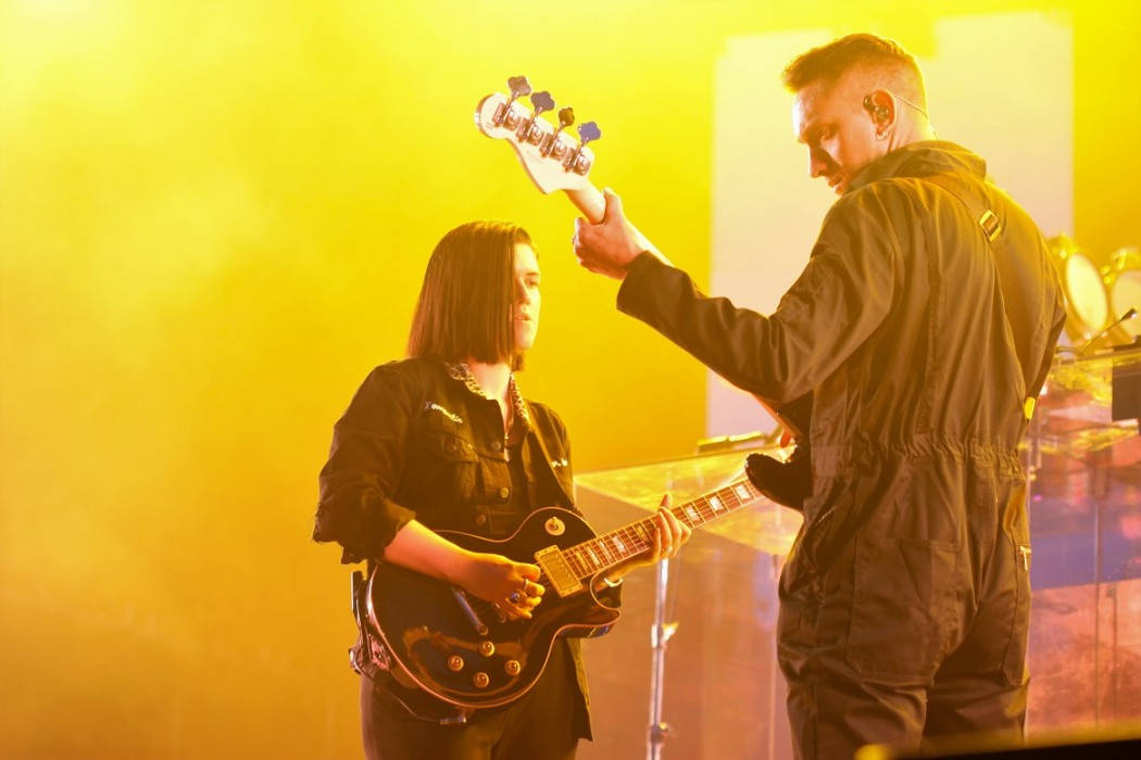Øyafestivalen/The xx. Foto: Erik Valebrokk