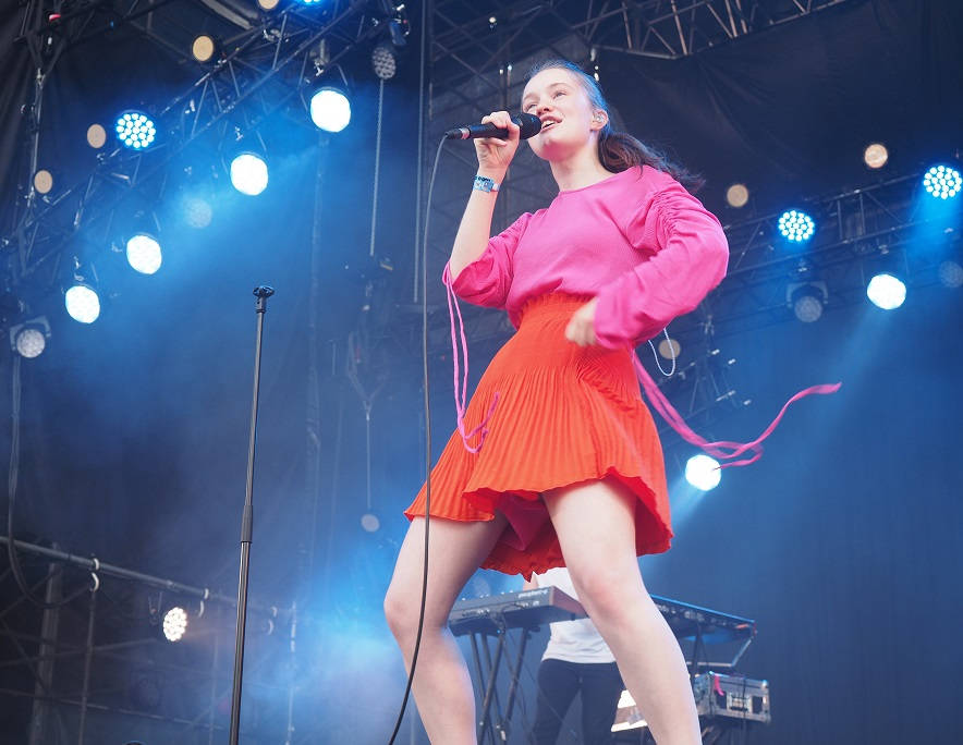 Øyafestivalen/Sigrid. Foto: Erik Valebrokk
