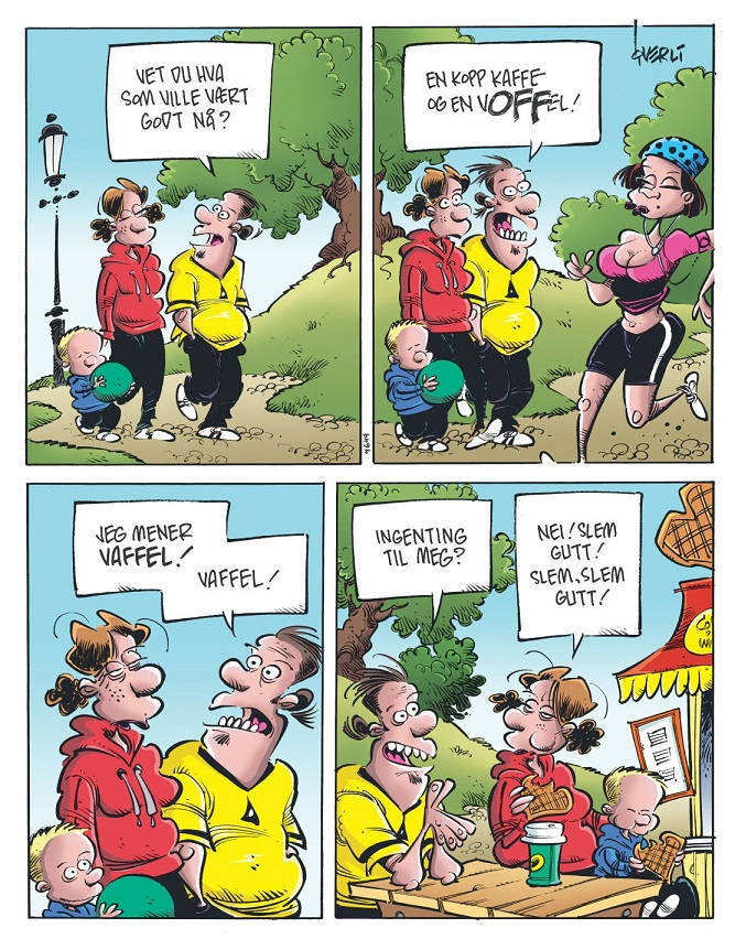 Faksimile: Frode Øverli/Egmont Publishing