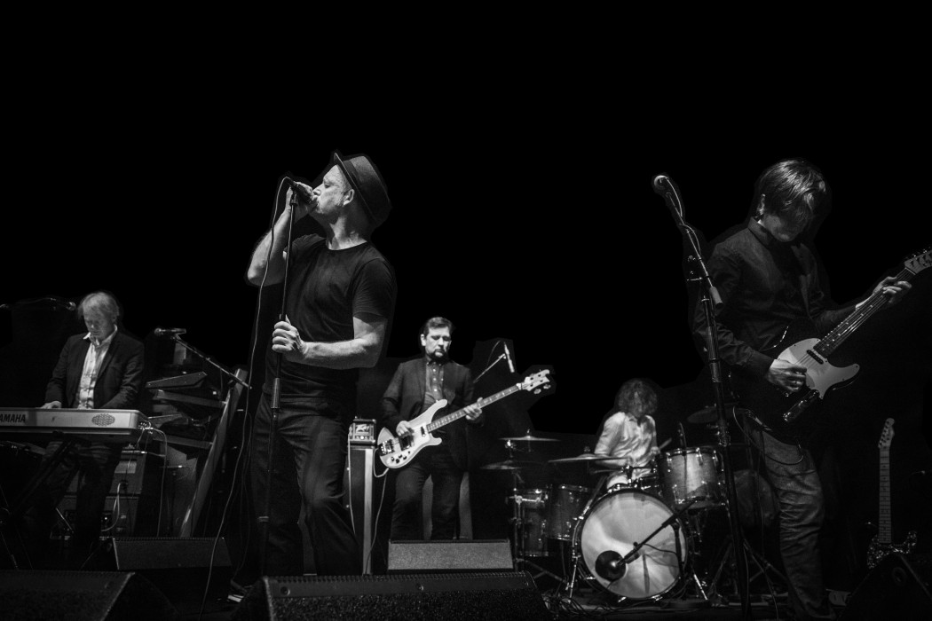 The Colors Turned Red, nå også som voksne. Fra venstre Bengt Hansen, Johnny Hazard, Ketil Torgersen, Morten Jackman og Haakon Larsen. Foto: Grethe Nygaard