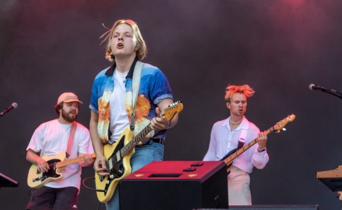 Full rulle med brenn. på Øya i går! Foto: Erik Valebrokk