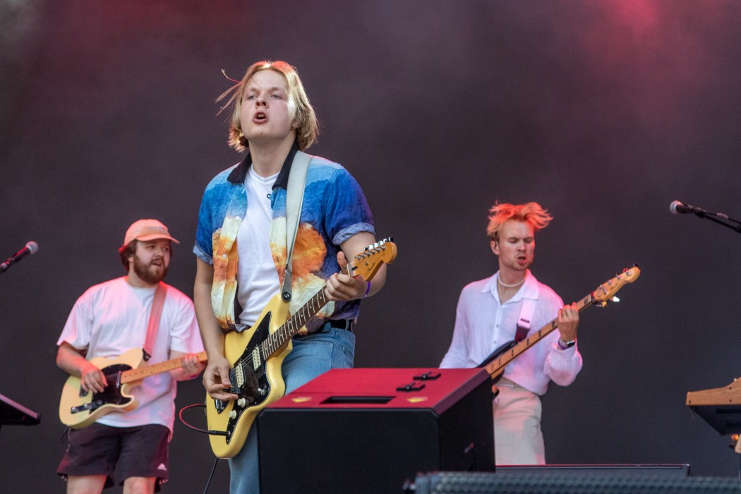 Full rulle med brenn. på Øya i går! Foto: Erik Valebrokk