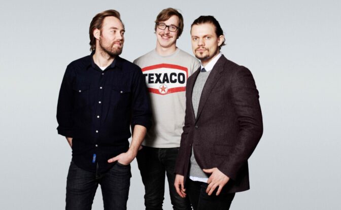 Eivind, Geir og Christoffer utgjør Die With Your Boots On-trekløveret. (Foto: Jesper Fjellberg Magerøy)