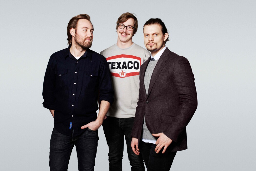 Eivind, Geir og Christoffer utgjør Die With Your Boots On-trekløveret. (Foto: Jesper Fjellberg Magerøy)