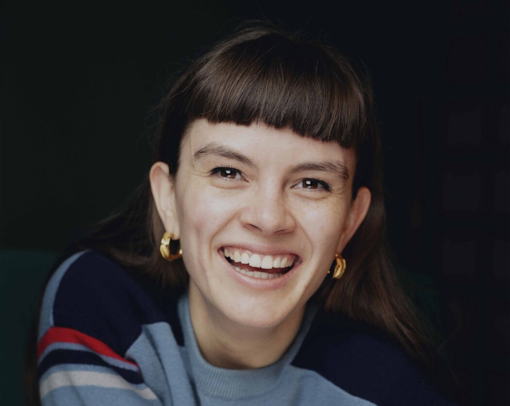 Kjersti Synneva Moen debuterer «på ordentlig» med tegneserieromanen Grip den føkkings dagen. Foto: Agnete Brun