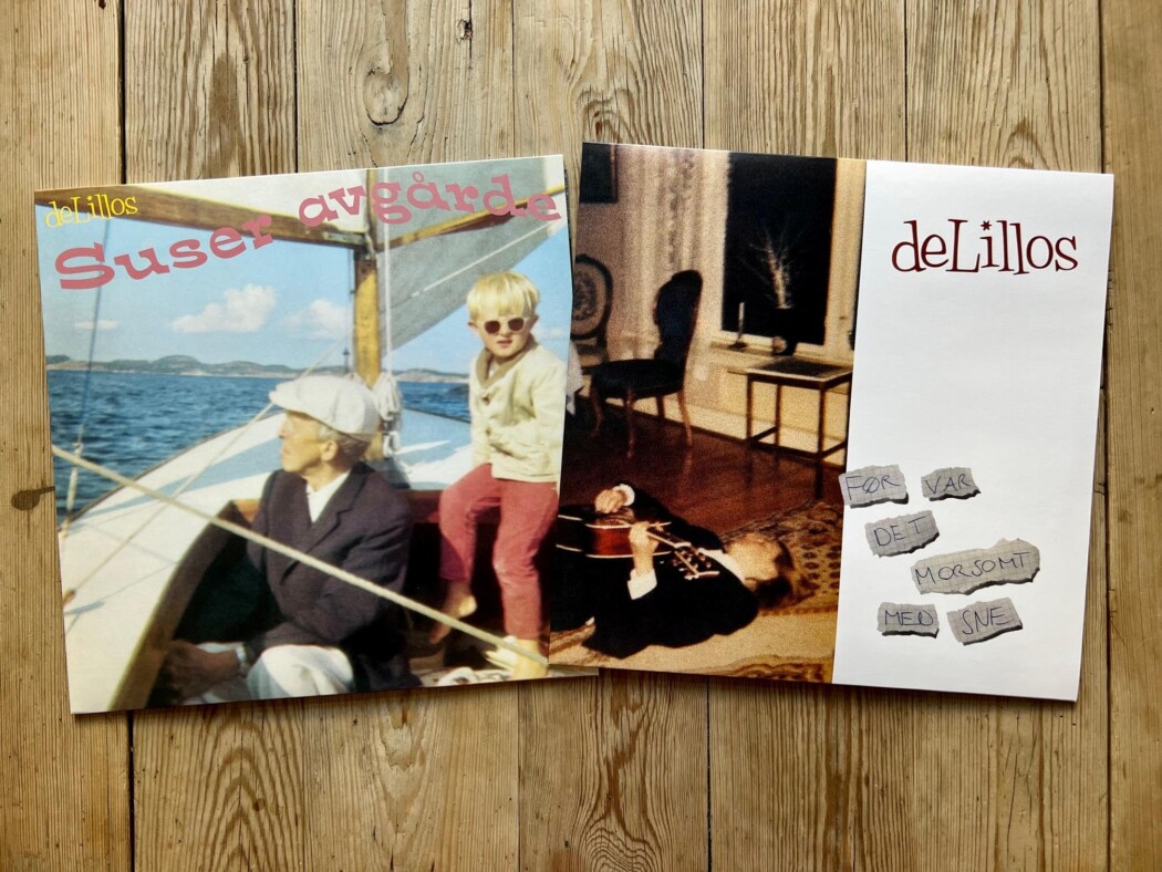 Dette er to av de fineste platene som noen gang er laget her til lands, deLillos' to første mesterverk, Suser avgårde fra 1986 og Før var det morsomt med sne fra 1987. Foto: Erik Valebrokk