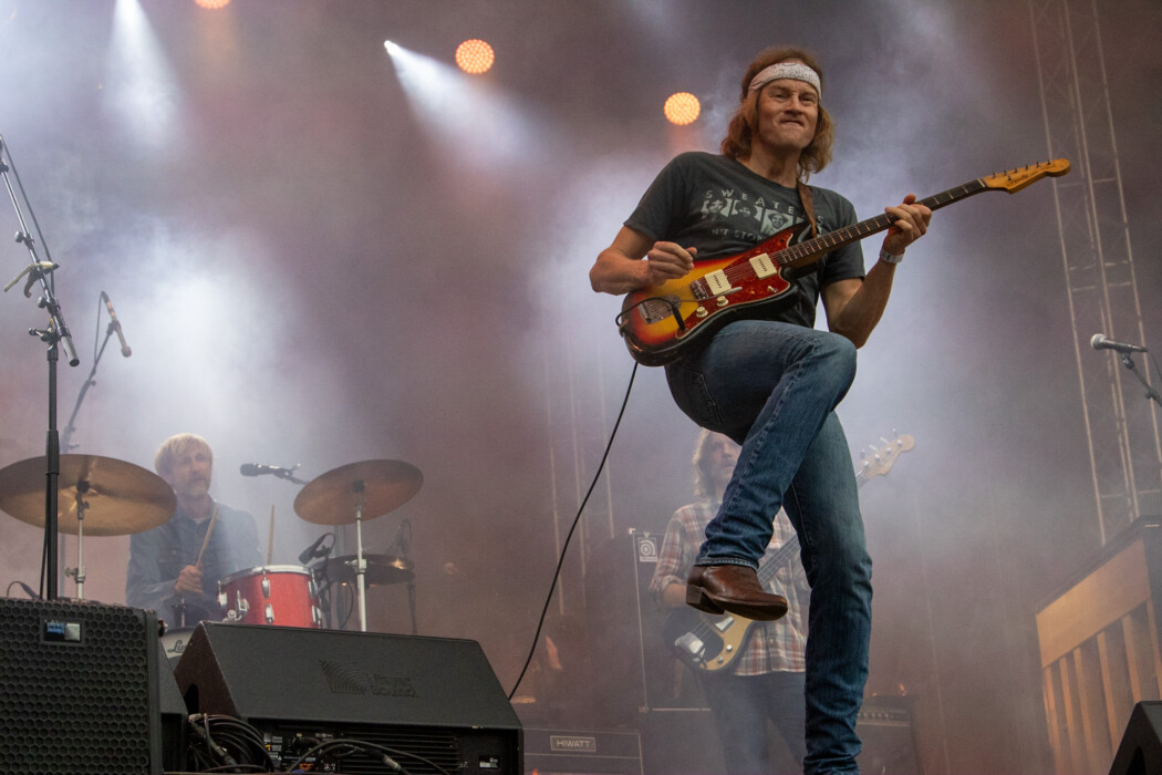 Øystein Greni og Bigbang sørget for gigafest på Øya. Foto: Erik Valebrokk