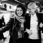 Jeg elsker dette bildet av Fay Wildhagen og Anne Grete Preus. Det rommer så mye kjærlighet og glede at det nesten gjør vondt å se på det. Men det er mest fint. Foto: Privat