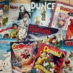 Denne buketten med julehefter er vel verdt å gå til innkjøp av. Foto: Erik Valebrokk