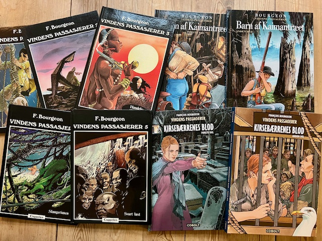 Etter 43 år har Francois Bourgeon fullført sagaen om Vindens passasjerer. Foto: Erik Valebrokk