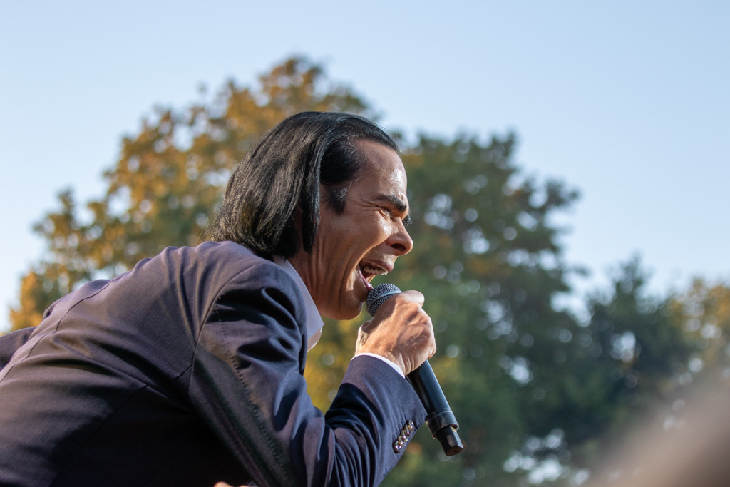 Nick Cave har skrevet utallige sanger om døden. Foto: Erik Valebrokk