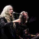 Patti Smith og Lenny Kaye på Heartland-festivalen i Danmark i 2018. Foto: Erik Valebrokk