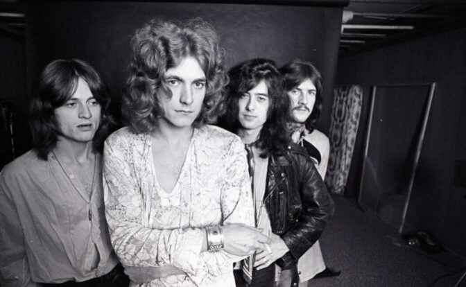 Led Zeppelin er selvsagt med på listen, representert med den superkule «Rock And Roll». Foto: Ron Rafaelli/Nonstop